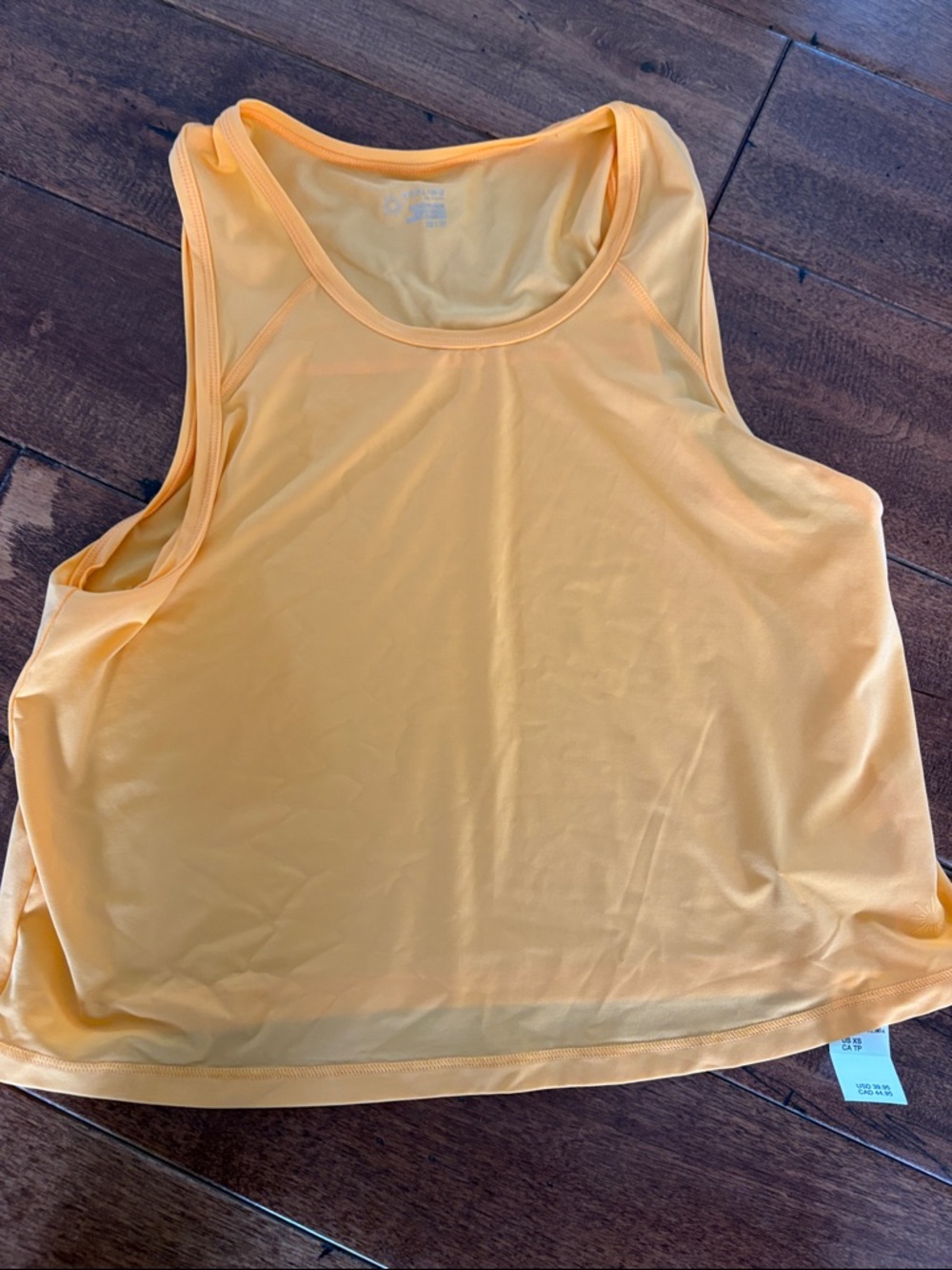aerie orange Athletic Girls' Tank Top XS